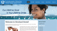 Desktop Screenshot of cleveland-dental.com